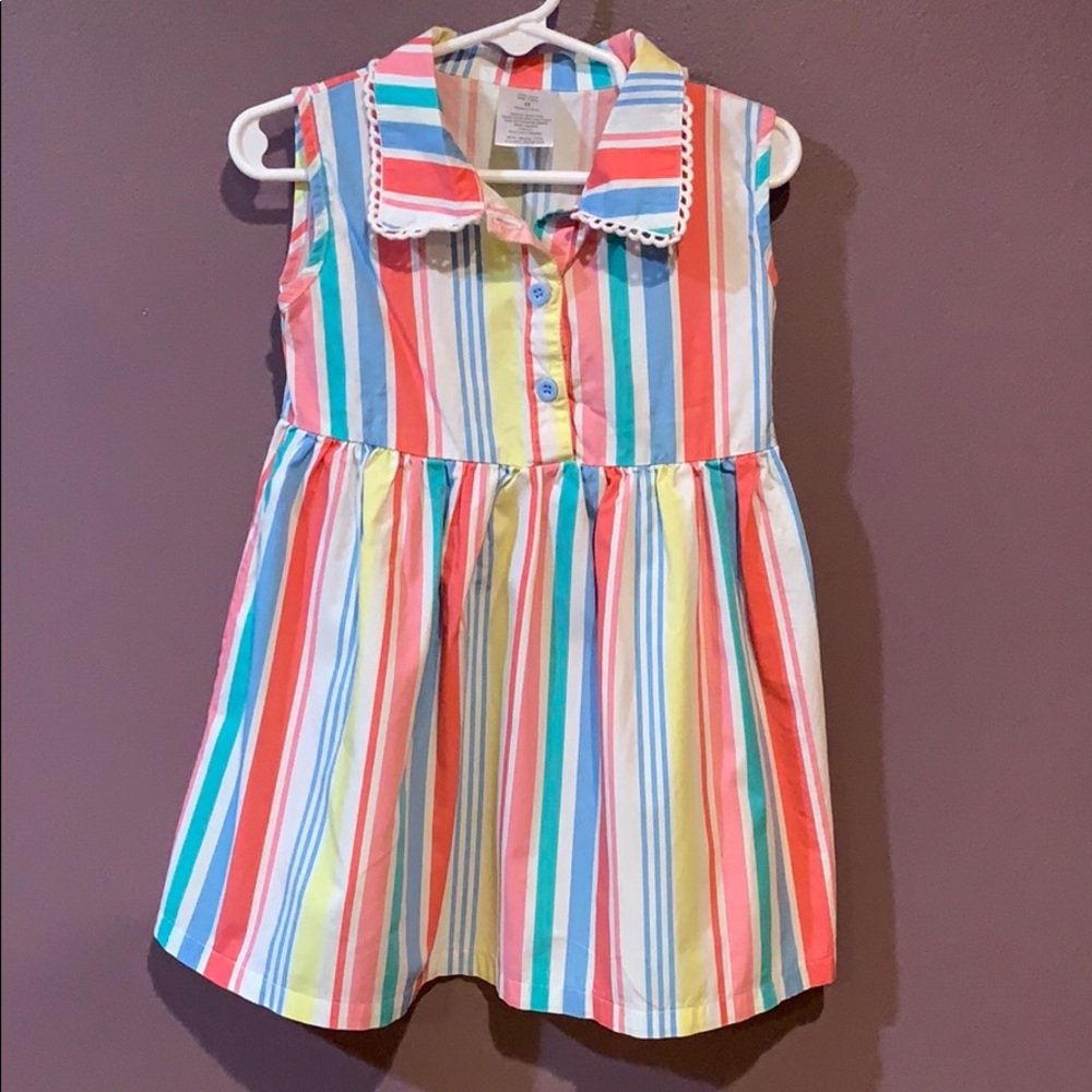 Striped Summer Dress - 2T
